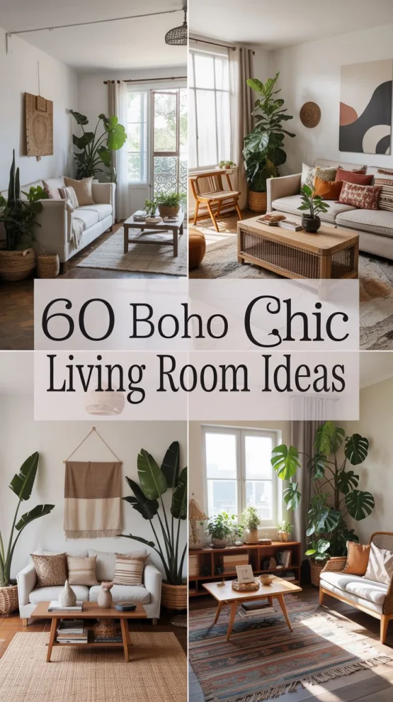 Boho Chic Living Room Ideas