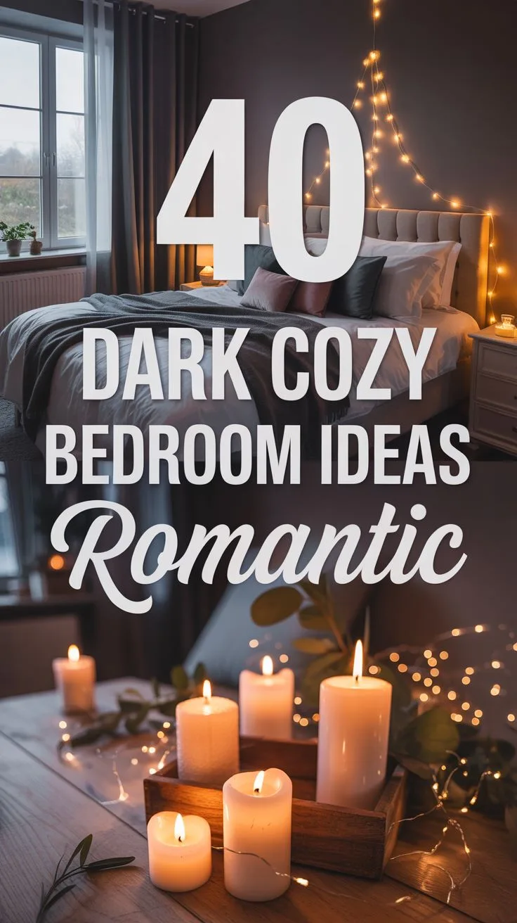 Dark Cozy Bedroom Ideas Romantic