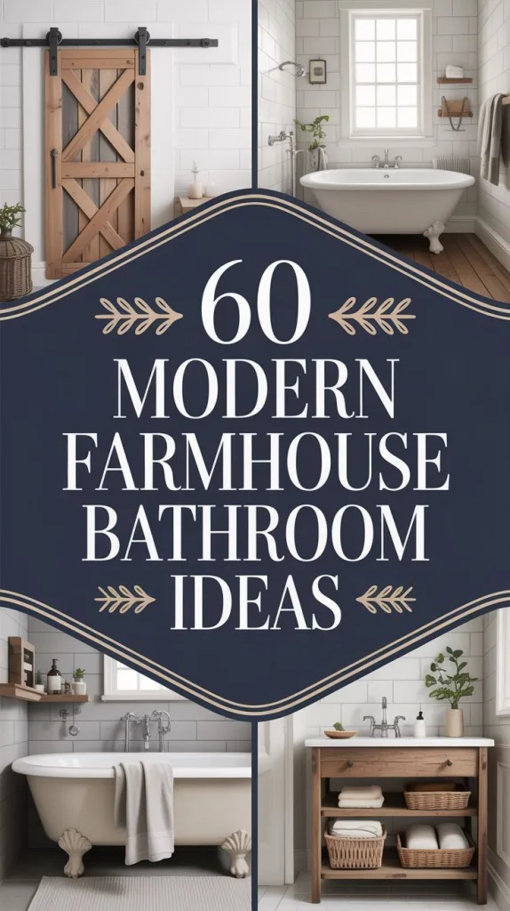 Modern Farmhouse Bathrooms Ideas