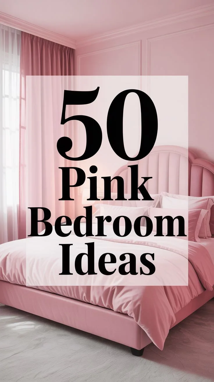 Pink Bedroom Ideas
