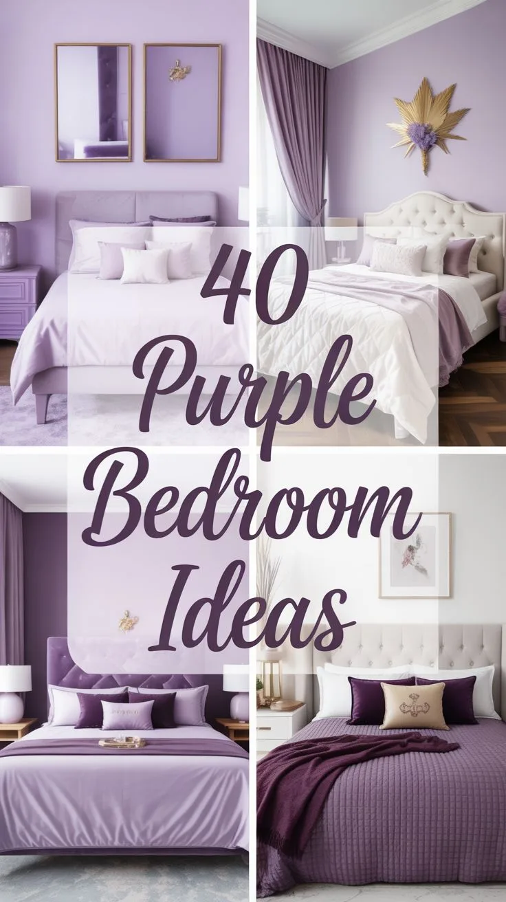 Purple Bedroom Ideas