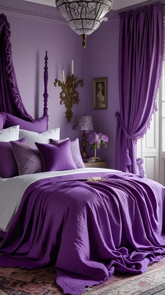Purple Textiles for Variety