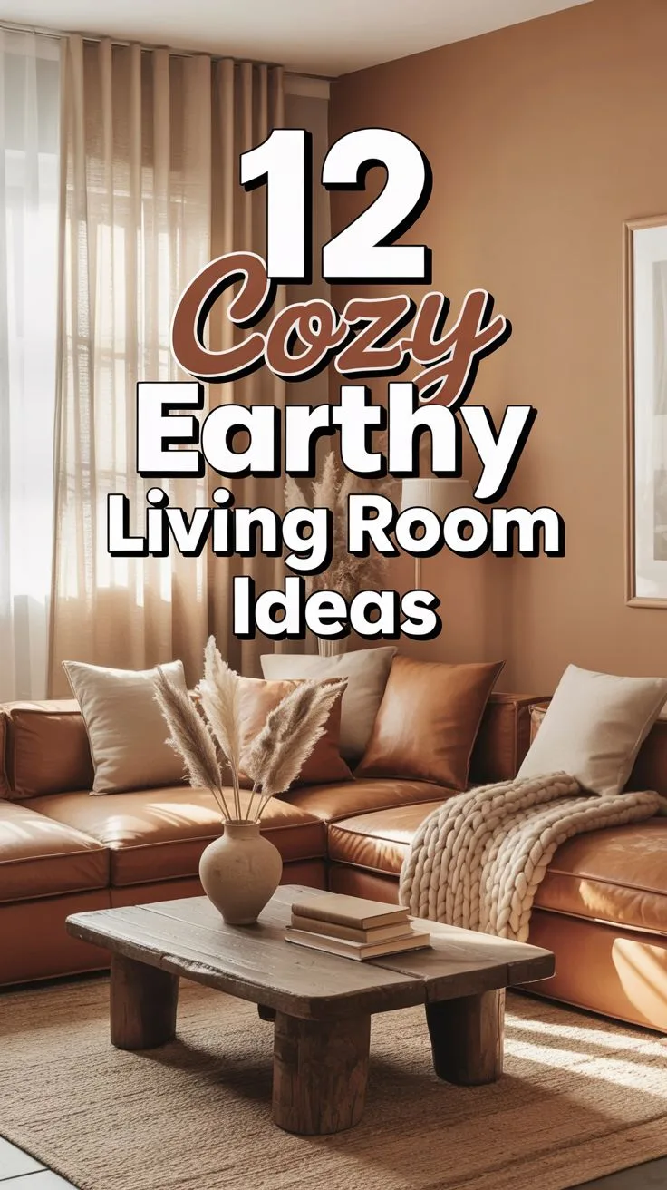 Cozy Earthy Living Room Ideas